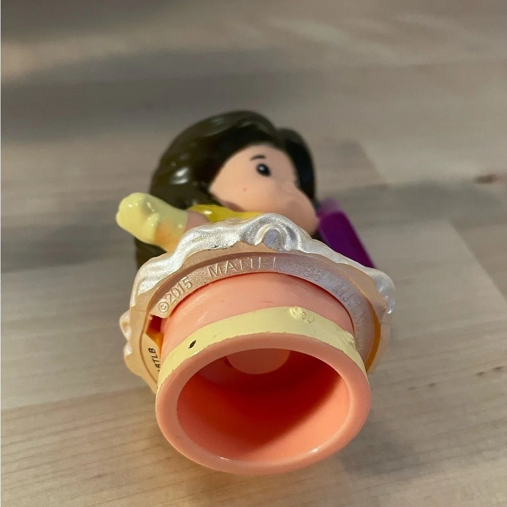 Little People Princess Belle with Book - Yellow and Gold